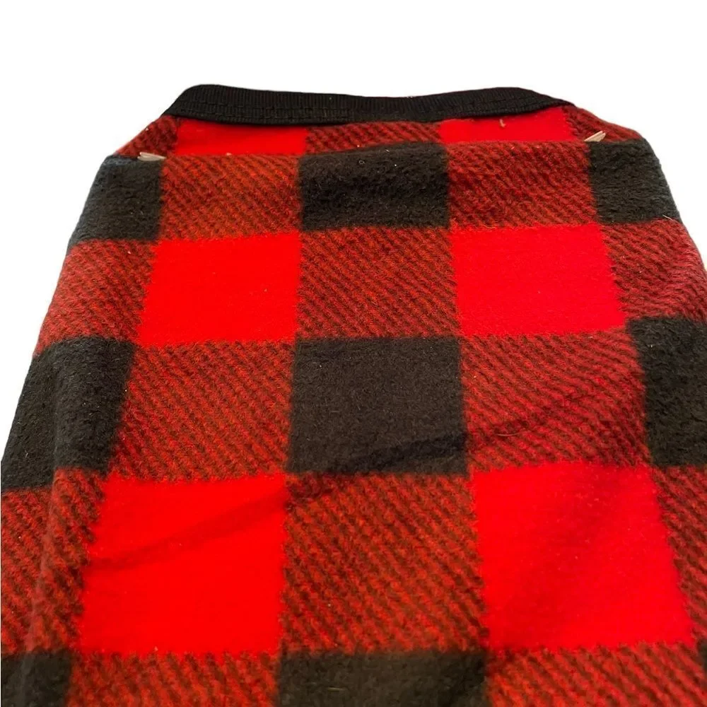 LARGE‎ BUFFALO PLAID PET PAJAMA